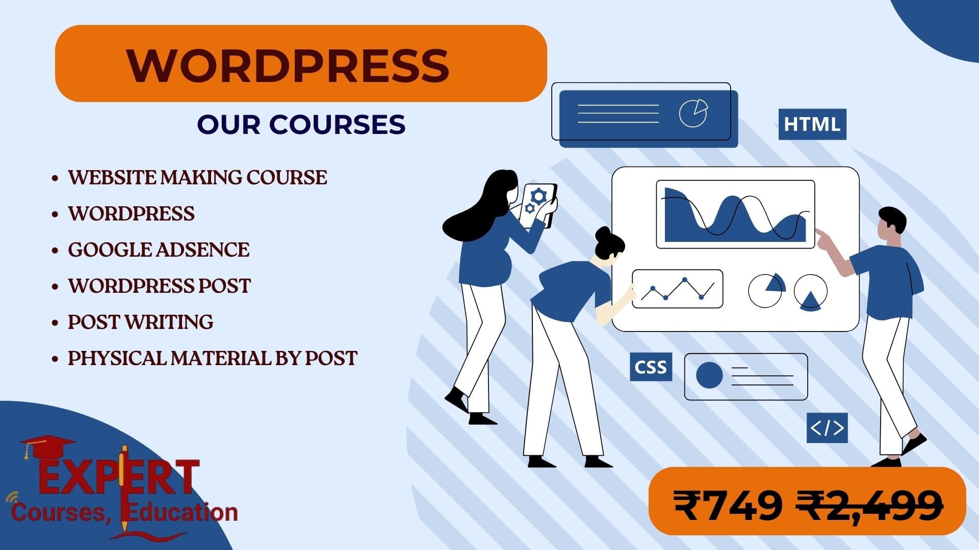 Wordpress Website Developer Course